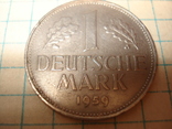 1марка 1959d Німеччина, фото №3