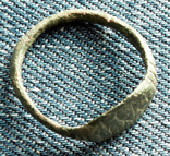 Перстень эпиграфический восточный, Патина, внутр. диам.16х18мм, Лот 3868, фото №3