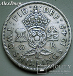 Великобритания, 2 шиллинга 1949 (FID:DEF:), фото №2