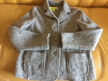 Новый тёплый пиджак, 100% шерсть, фото №5