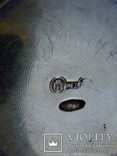 Стопка кидушная серебряная с позолотой, фото №8
