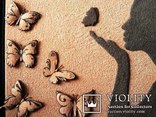 Картина из песка Бабочки, фото №4