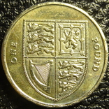 1 фунт Британія 2012 шит, фото №2