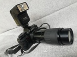 Фотоапарат minolta X-370n + объектив vivitar 70-210 mm + вспишка auto 220x, фото №3
