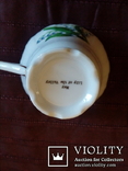 Фарфоровая чайная тройка (чашка ,блюдце,десертная тарелка) May Lily of the Valley, фото №4