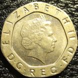 20 пенсів Британія 2004, фото №3