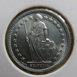 1/2 франка 1958, фото №3