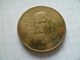 Большая монета Мексики 1000 песо 1990 г., фото №4
