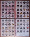 Комплект листов с разделителями для юбилейных монет Украины, фото №6