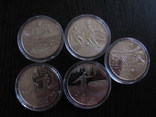 5 гривен 2012 Евро набор, фото №8