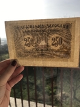 250 карбованців 1918 БРАК Знак державної скарбниці, фото №4