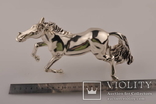 Статуэтка лошадь из ламинированного серебра., фото №9