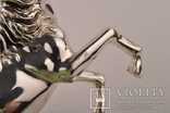 Статуэтка лошадь из ламинированного серебра., фото №11
