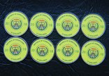 Сувенирные монеты Сомалиленд 10 шиллингов 2018 г. " Фауна " - 8 штук, фото №2