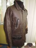 Большая кожаная мужская куртка SMOOTH City Collection. Лот 280, фото №4