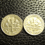 10 центів США 1982 (два різновиди), фото №3