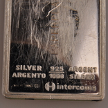 Плакетка серебро 925 Италия., фото №7