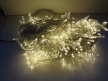 Новорічна гірлянда«Нитка» тепло білого кольору на 500  лампочок LED ., фото №4