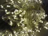 Новорічна гірлянда«Нитка» тепло білого кольору на 500  лампочок LED ., фото №2