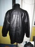 Оригинальная утеплённая мужская куртка М.FLUES. 100% кожа. Лот 51, фото №4