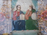 Икона Троица 19 век., фото №8