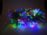 Новорічна гірлянда«Нитка» на 300 лампочок LED .Новогодняя гирлянда., фото №6