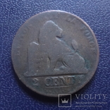 2 цента 1864 Бельгия   (В.5.6)~, фото №2