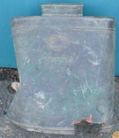 Антикварний великий мідний бак для декору ( умивальник, самогонний апарат... ), фото №2