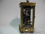 Старые каретные часы с будильником, фото №5