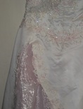 Свадебное платье бело-розовое + подъюбник-колокол, фото №5