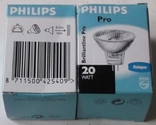 Лампа галогенная «PHILIPS» 12v.20W.GU4(5шт), photo number 5