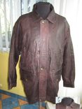 Большая оригинальная кожаная мужская куртка MORENA. Лот 291, фото №8