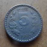 5 рупий 1998   Индия   (Ф.2.6)~, фото №2