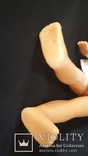 Пластмассовая кукла на резинках 44 см. Клеймо., фото №8