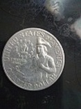 Юбилейный Quarter dollar США 1976 г. (барабанщик ), фото №2