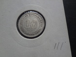 10 центов 1926 Стрейтс Сеттлементс  серебро     холдер 111~, фото №2