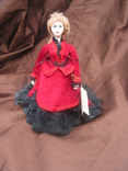 Викторианская кукла ЛУИЗА, ручная работа, фото №2