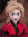 Викторианская кукла ЛУИЗА, ручная работа, фото №3