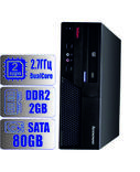 Системный блок Lenovo 2-ядра 2.70GHz/4Gb-DDR2/HDD-80Gb, фото №2