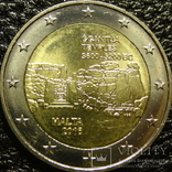 2 євро Мальта 2016 UNC Джгантія, фото №2