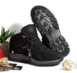 0267 Спортивные ботинки Bonotte Черные Иск Нубук 43 размер 27.5 см стелька, фото №2