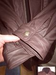 Утеплённая кожаная мужская куртка STANFORD. США. Лот 312, фото №5