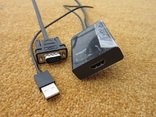 Ugreen VGA для HDMI адаптер конвертер, фото №3