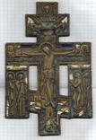 Крест старинный с эмалью, фото №3