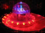 Светодиодная полноцветная вращающаяся лампа, фото №2