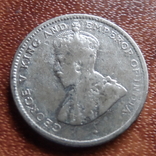 25 центов 1919 Цейлон серебро    (М.3.59)~, фото №5