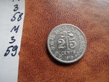 25 центов 1919 Цейлон серебро    (М.3.59)~, фото №8