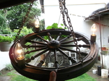 Лампа колесо, фото №3