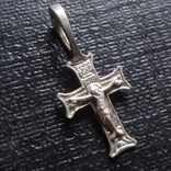 Крест серебро   П.5 ~, фото №3