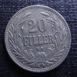 20 филлеров 1908    (3.2.25)~, фото №2